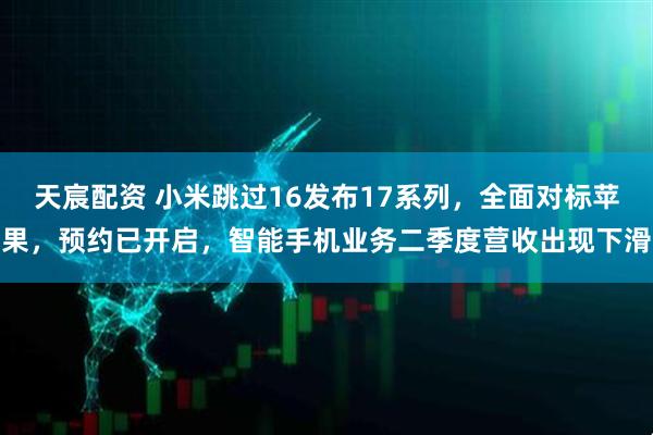 天宸配资 小米跳过16发布17系列，全面对标苹果，预约已开启，智能手机业务二季度营收出现下滑